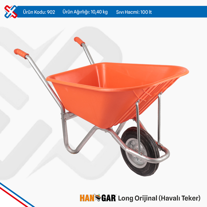 Hangar Long Original Wheelbarrow Pneumatic Wheel