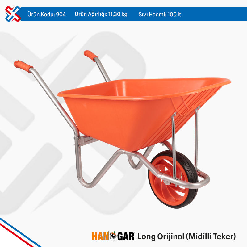 Hangar Long Original Wheelbarrow Midilli Wheel