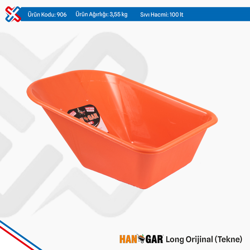 Hangar Long Original Wheelbarrow Boat