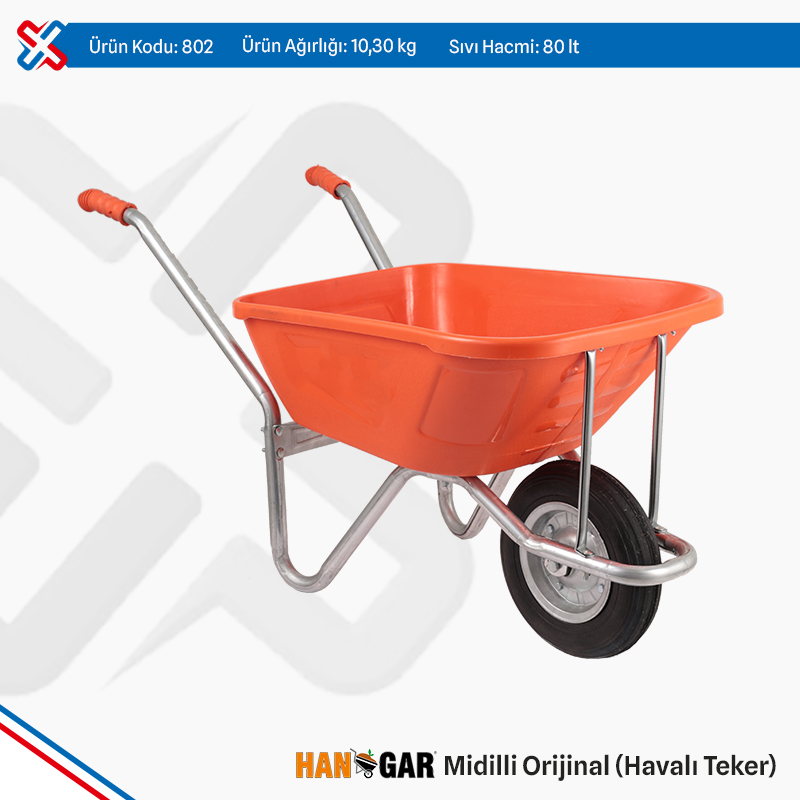 Hangar Midilli Original Wheelbarrow Pneumatic Wheel