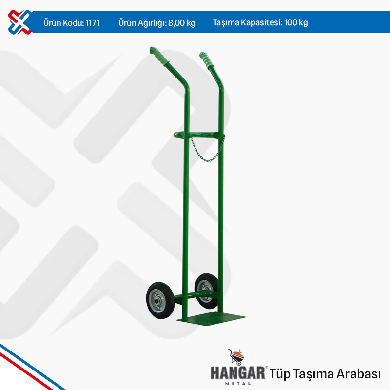 Hangar Tube Carrying Trolley
