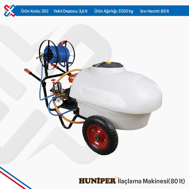 Huniper Spraying Machine (80lt)