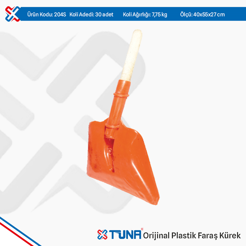 Original Plastic Dustpan Shovel with Handle