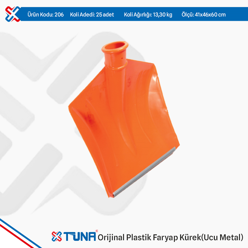 Original Plastic Faryap Shovel (Metal Tipped)