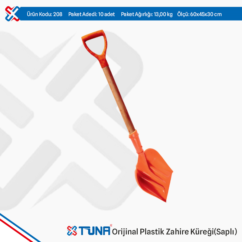 Original Plastıc Grain Shovel with Handle
