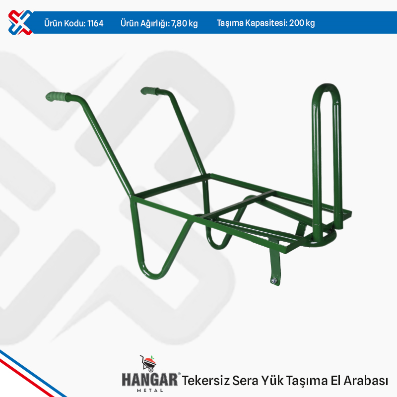 Sera Yük Taşıma El Arabası - Tekersiz