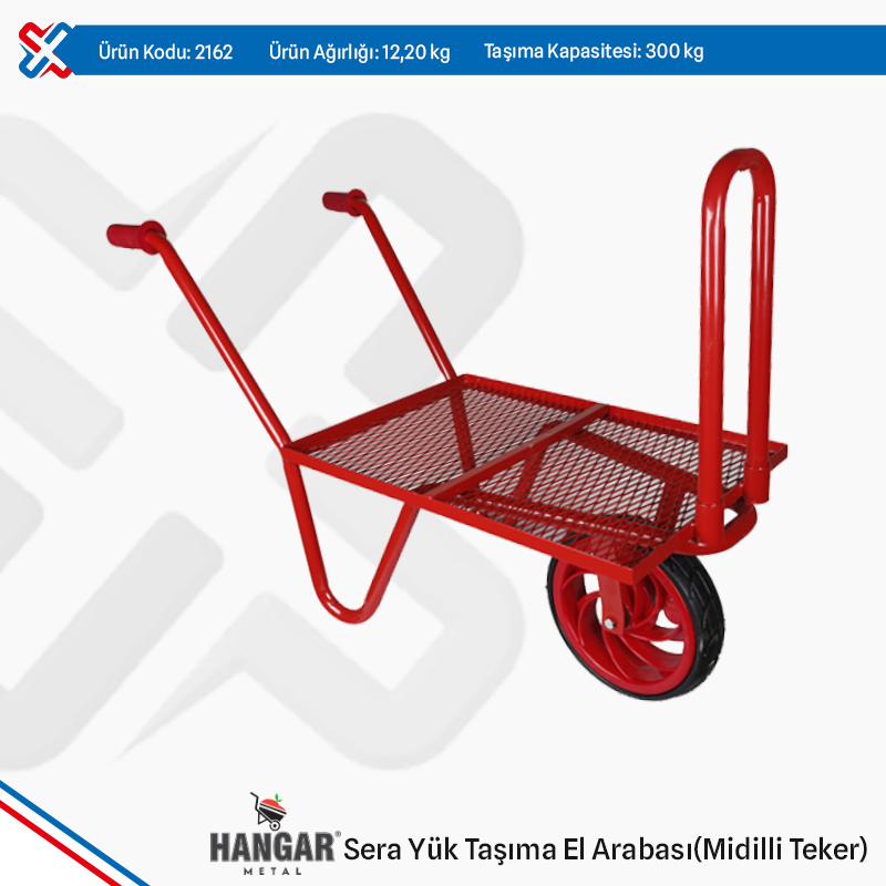 Orijinal Sera Yük Taşıma El Arabası Midilli Kauçuk Teker