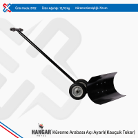 Plow Wheelbarrow (Moveable)  - Rubber Wheel
