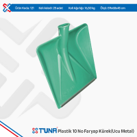 Plastic No 10 Faryap Shovel ( Metal Tipped )
