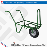 Greenhouse Carry Trolley - Pneumatic Wheel