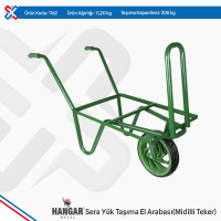 Greenhouse Carry Trolley - Midilli Rubber Wheel